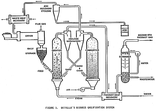 biomass gasification system