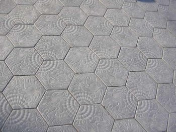 hexagonal tiling
