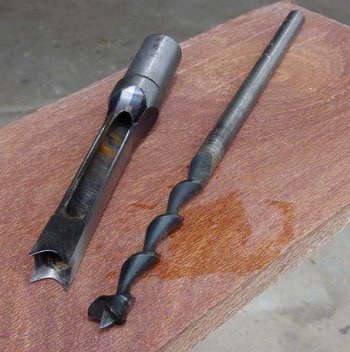 hollow mortising chisel and bit