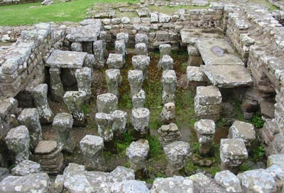hypocaust at Housesteads