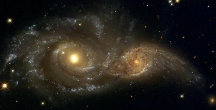 interacting galaxies