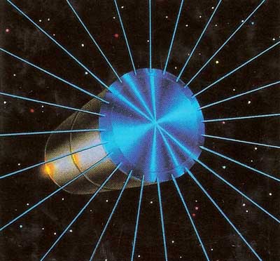 laser-propeled spacecraft