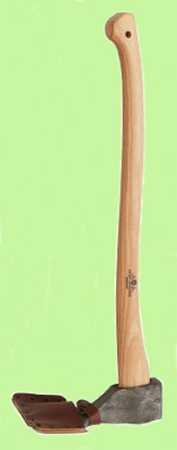 long-handled adze