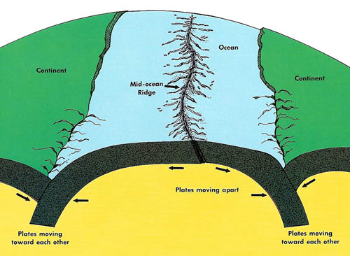 mid-ocean ridge