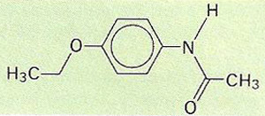 paracetamol structural formula