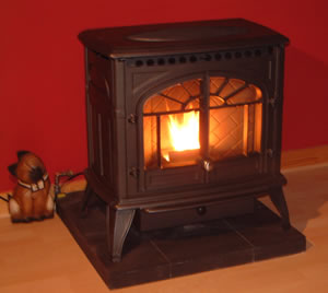 pellet stove