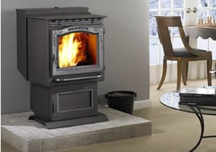 pellet stove