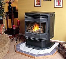 pellet stove installation