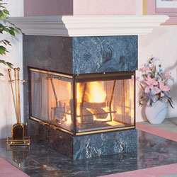 peninsula fireplace