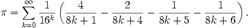Bailey-Borwein-Plouffe formula