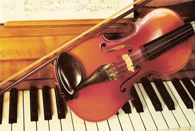 piano and violin