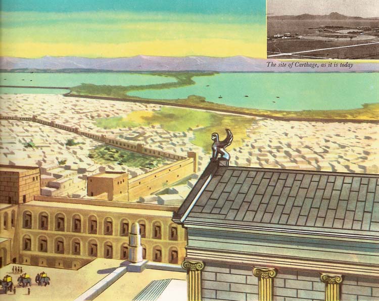 reconstruction of city of Carthage