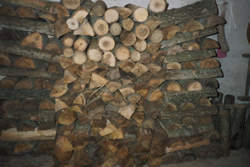 seasoned wood