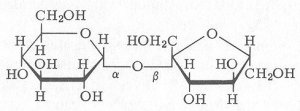 sucrose molecule