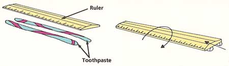 toothpaste experiment