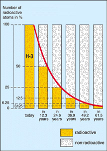 decay curve