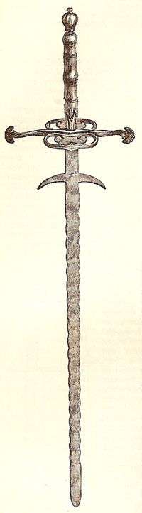two-handed sword