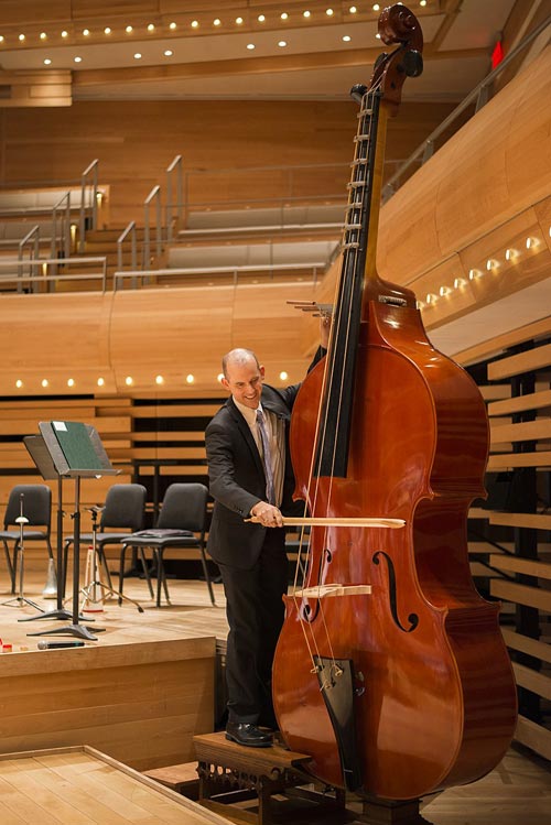 The octobass of the Montreal Symphony Orchestra