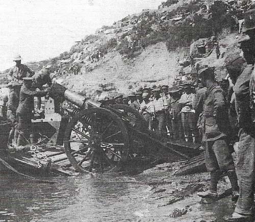 Australia and New Zealand came of age at Gallipoli on 25 April 1915 when the Australian and New Zealand Army Corps (ANZAC) went ashore at Anzac cove. The cliff-face dugouts the troops occupied for eight months can be seen on the right.