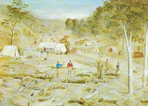 The discovery of gold in Australia in the 1850s brought a rush of immigrants, many of whom came from California after the end of the gold rush. And during the next 100 years Australia was one of the world's major gold producers. In the decade after the first important discoveries in New South Wales and Victoria in 1851, output, at nearly 25 million ounces, was 39% of the world total.