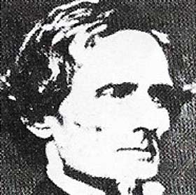 Jefferson Davis (1808-89) was elected president of the Confederacy in 1861 and led the South until its surrender.