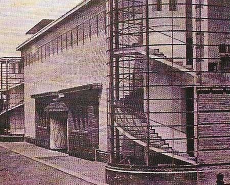 Walter Gropius's factory, built for the Cologne Werkbund exhibition in 1914, is one of the first wholly modern buildings.