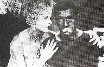 Al Jolson, blacked up for his part in the Jazz Singer (1927) told audiences 'You ain't heard nothin' yet' and the line became immortal as the first sound dialogue to be heard in a feature film.