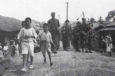 British troops were sent to Korea in 1950 as part of the United Nations force to repel a North Korean communist invasion of South Korea.