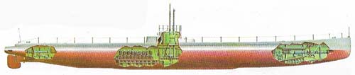 This is one of the Class 31-37 U-boats.