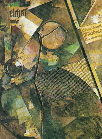 Kurt Schwitters, a Hanover Dadaist, made his 'Merz' pictures, such as 'Das Sternbild' (1920), from rubbish.