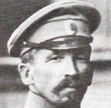 General L. G. Kornilov 1870-1918), Kerensky's commander-in-chief, marched his troops on Petrograd in August 1917.