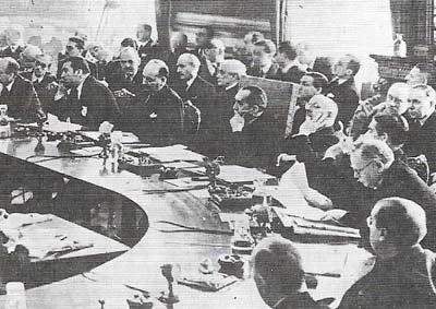 The League of Nations was intended by Woodrow Wilson to be the foundation of a new and peaceful world order.
