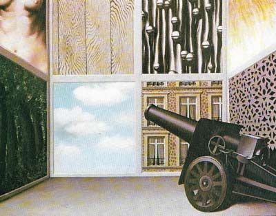 Rene Magritte's 'On the Threshold of Liberty' raises paradox to a point where our notions about the way we understand a picture are much undermined