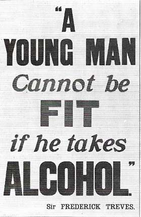 Watered beer and afternoon closing of the pubs were introduced by the government because it was felt that the national consumption of alcohol was impairing the war effort.