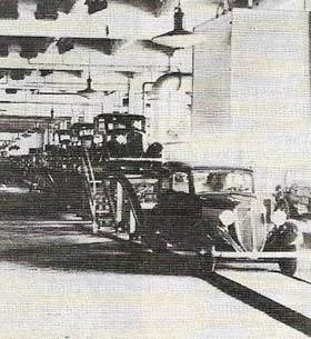 The motor car industry grew to major importance in the interwar period.  Although invented and produced before 1914, cars remained expensive luxuries. By 1932, the assembly lines and conveyor belts, which had created the cheap, popular cars for a wider market, had come to a halt, leaving thousands jobless.