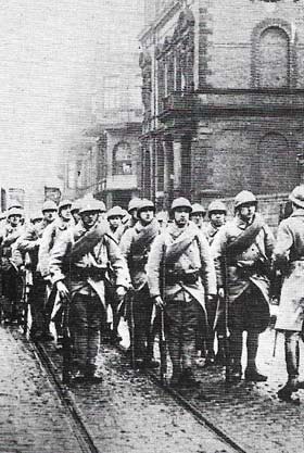 On 11 January 1923, French and Belgian forces, despite British protests, occupied the German industrial Ruhr (until August 1925) as a penalty for alleged non-payment by Germany of coal reparations.