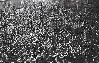 Oswald Mosley's British Union of Fascists held many demonstrations and marches in the years before the war. Their use of uniforms and violent methods aroused widespread hostility, as did, more particularly, their antisemitism.