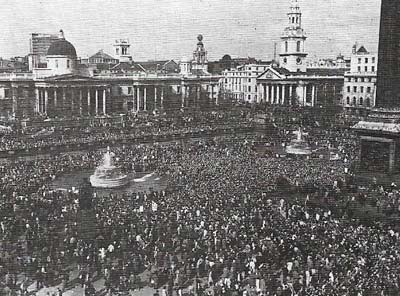 Ban-the-bomb demonstrations were frequent after the CND (campaign for Nuclear Disarmament) was founded in 1958. Many public figures shared this widespread concern.