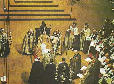 The coronation of Queen Elizabeth II in June 1953 was taken by many to symbolize a new 'Elizabethan Age' with the promise of great prospects for Britain in the postwar world.