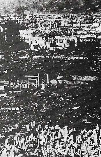 The destruction of Hiroshima on the morning of 6 August 1945 was the horrific culmination of the war in the Pacific.