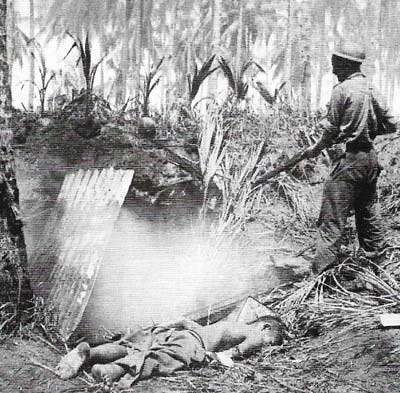 The Japanese in New Guinea suffered their first major setback on land in September 1942 when Australian forces defeated an attempt to capture Port Moresby.