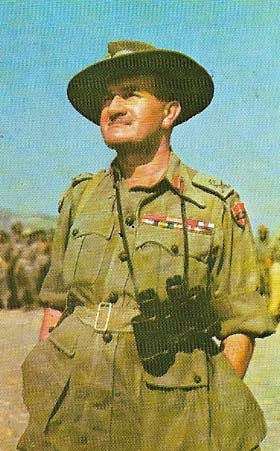 Lieutenant-General William Joseph Slim (1891-1970) commanded the 14th British Army in Burma. In June 1944, he defeated a Japanese attempt to invade India at Kohima and Imphal, and then successfully went on to liberate the country.