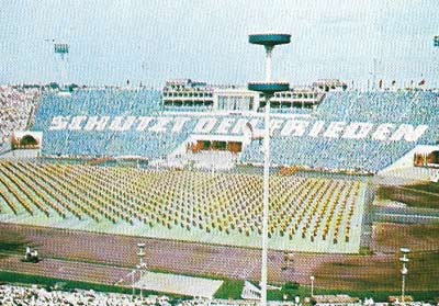 Communism went on show in 1973 with the World Festival of Youth and Students, the largest propaganda rally since 1945.