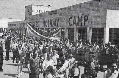 Rising living standards for those in work as well as a more widespread introduction of paid holidays contributed to a growth in holiday-making. The first holiday camps were opened in 1937.