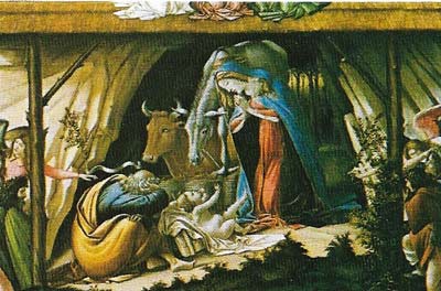 God's divine love, expressed in Botticeli's 'Nativity' (1500), was translated by St Paul into ethics in the spiritual life.
