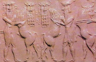Gilgamesh, a hero of Babylonian myths, fought and overcame monsters.