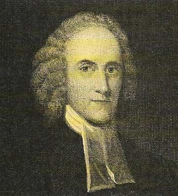 Jonathan Edwards (1703–1758) was the first major philosopher born in North America.