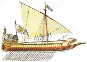 16th century Venetian galley