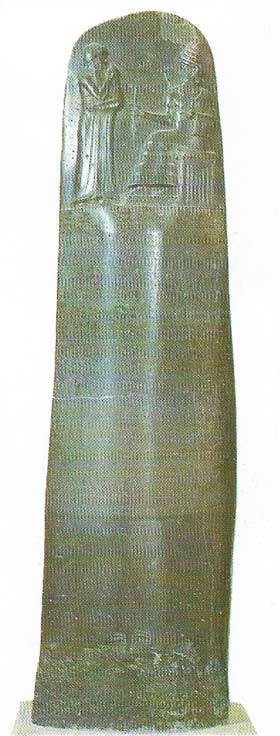 The diorite stele of Hammurabi was carried off from Babylon by an Elamite invader, perhaps in the 12th century, and taken to Susa, where it was found in the winter of 1901–1902.