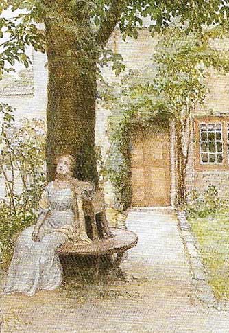 An illustration to Schumann's song